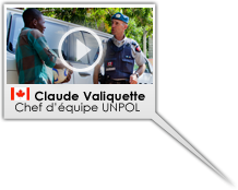 Claude Valiquette, Chef d'équipe UNPOL