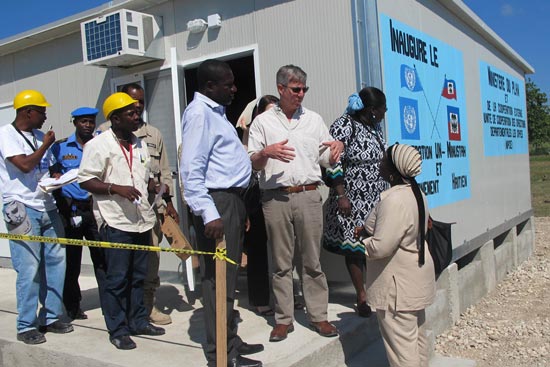 Une délégation de l’ONU visite des projets financés par la MINUSTAH dans la Grand’Anse et le  Sud