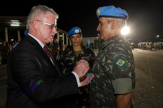 Le Commandant Ramos au terme de son mandat se confie : « Ce fut un honneur et un privilège pour moi de servir en Haïti »