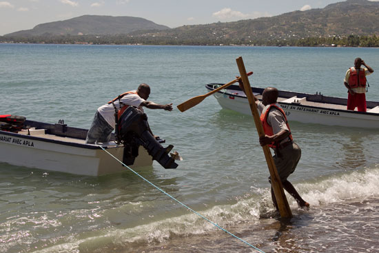 Petit-Goâve : La MINUSTAH soutient la modernisation de la pêche à l’Acul