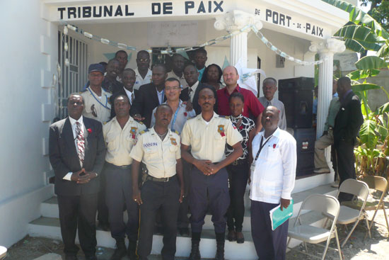 Le Tribunal de Paix de Port-de-Paix agrandit ses locaux