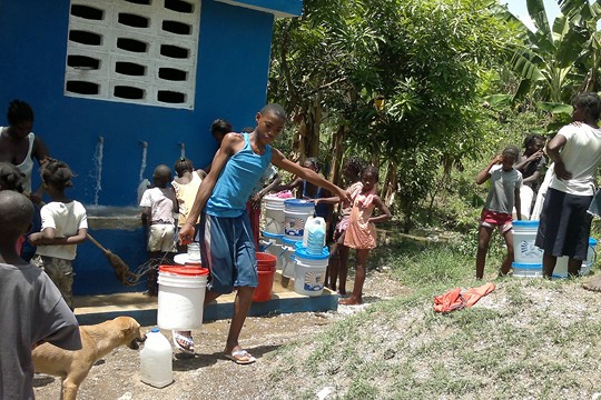 Petit-Goâve: de l’eau potable pour les habitants de Fond Doux