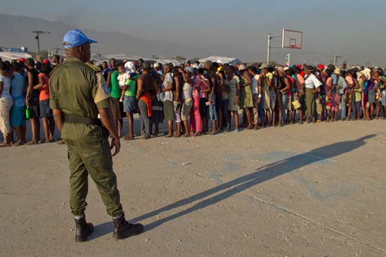 L’OIM conduit une opération de recensement dans le plus gros camp de déplacés du pays