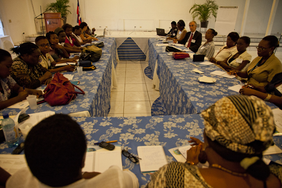 An 12 de la Résolution 1325 : Les femmes haïtiennes lèvent le voile sur leurs préoccupations