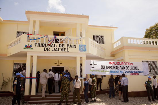 Un nouveau Tribunal de paix pour Jacmel