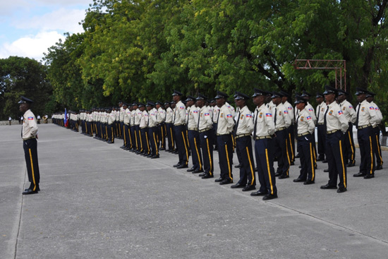 239 nouveaux policiers intègrent la PNH