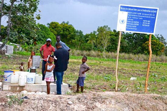 16 puits pour lutter contre les maladies dans le Sud d’Haïti