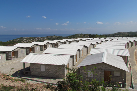 Haïti/Reconstruction : Un Village modèle à Gressier pour 150 familles victimes du séisme