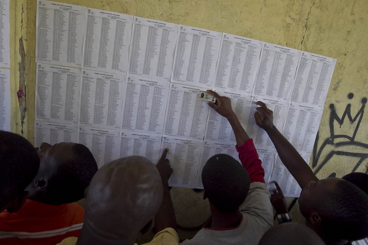 Haitians Vote in Final Round of Elections