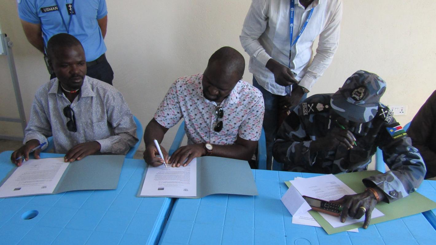 Handover police facility