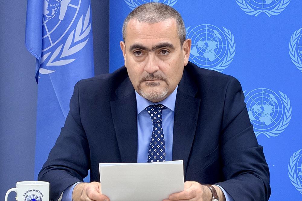 Deputy Special Coordinator Ramiz Alakbarov briefs the Security Council on the Situation in the Middle East 