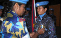 140 policiers népalais décorés de la Médaille des Nations Unies au Cap-Haïtien