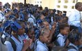 Bel air: Minustah rebuilds school destroyed by earthquakeLa MINUSTAH reconstruit une école détruite par le séisme à Bel Air