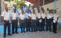 Chain of command at heart of police training in Cap Haitian La chaîne de commandement au cœur d’une formation des policiers au Cap Haïtien
