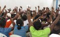 Prison civile de Pétion-Ville, les détenues commémorent le 8 mars 